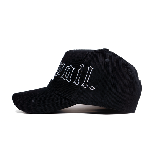 Reimagined LA - Black Corduroy Snapback