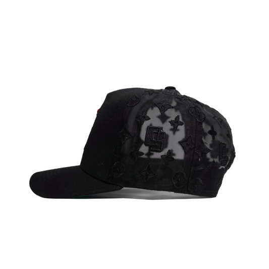 Gorra con monograma SD - Snapback negra