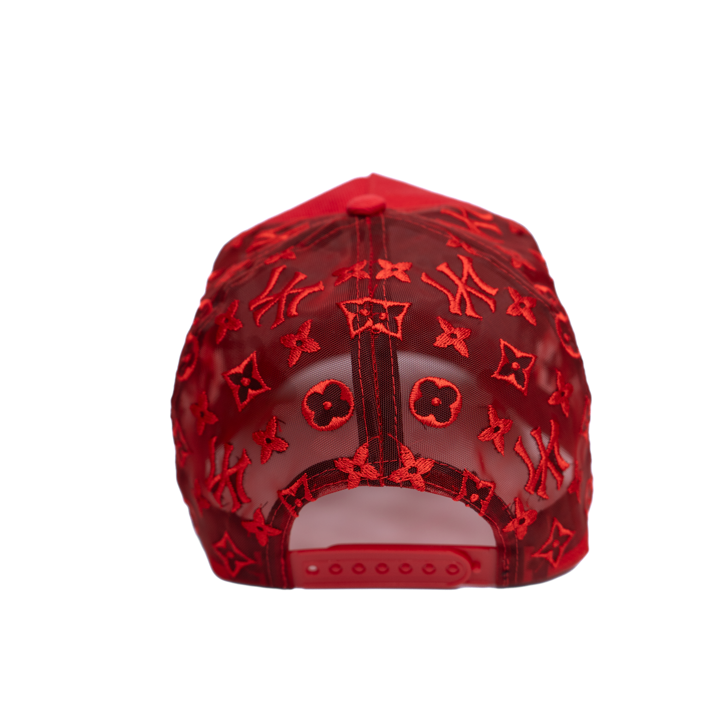 NY - Gorra roja tipo snapback