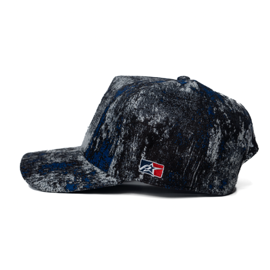 P Logo - Texture Wool Black Snapback