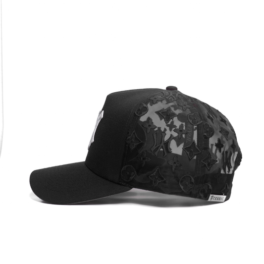 NY - Black Snapback