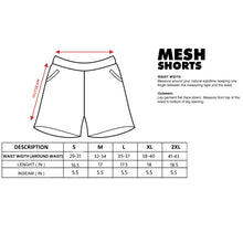 Load image into Gallery viewer, 98 Mexico Retro  - White Mesh Shorts