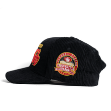 Load image into Gallery viewer, 49ers Corduroy - Black Snapback