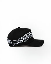 Cargar imagen en el visor de la galería, Gorra con monograma morado de Los Ángeles - Snapback