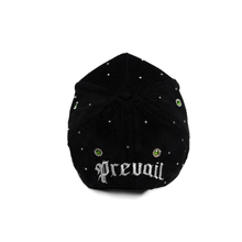 Load image into Gallery viewer, Crystal NY Cross - Black Corduroy Snapback