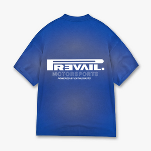 Prevail P1 Motorsports - Blue Sun Fade Tee