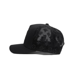 Detroit Monogram- Black Snapback