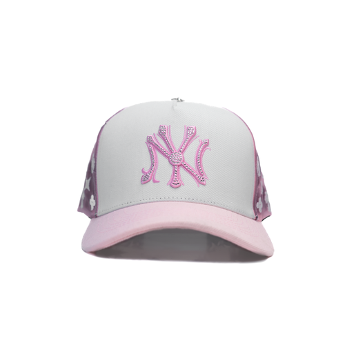 Gorra con monograma morado de Los Ángeles - Snapback
