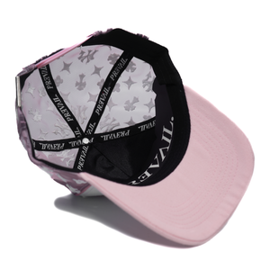 Gorra con monograma morado de Los Ángeles - Snapback