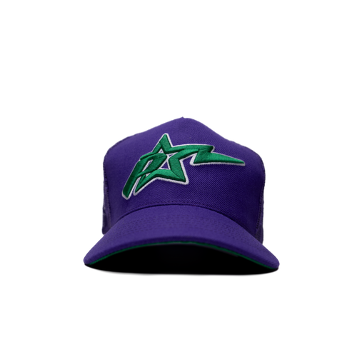 P Star Purple Monogram- Snapback