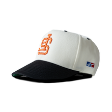 Load image into Gallery viewer, SF - Cream/Black Snapback