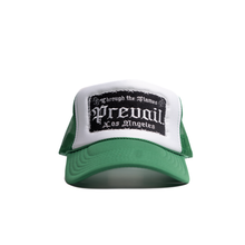 Load image into Gallery viewer, Through the flames - Green Trucker