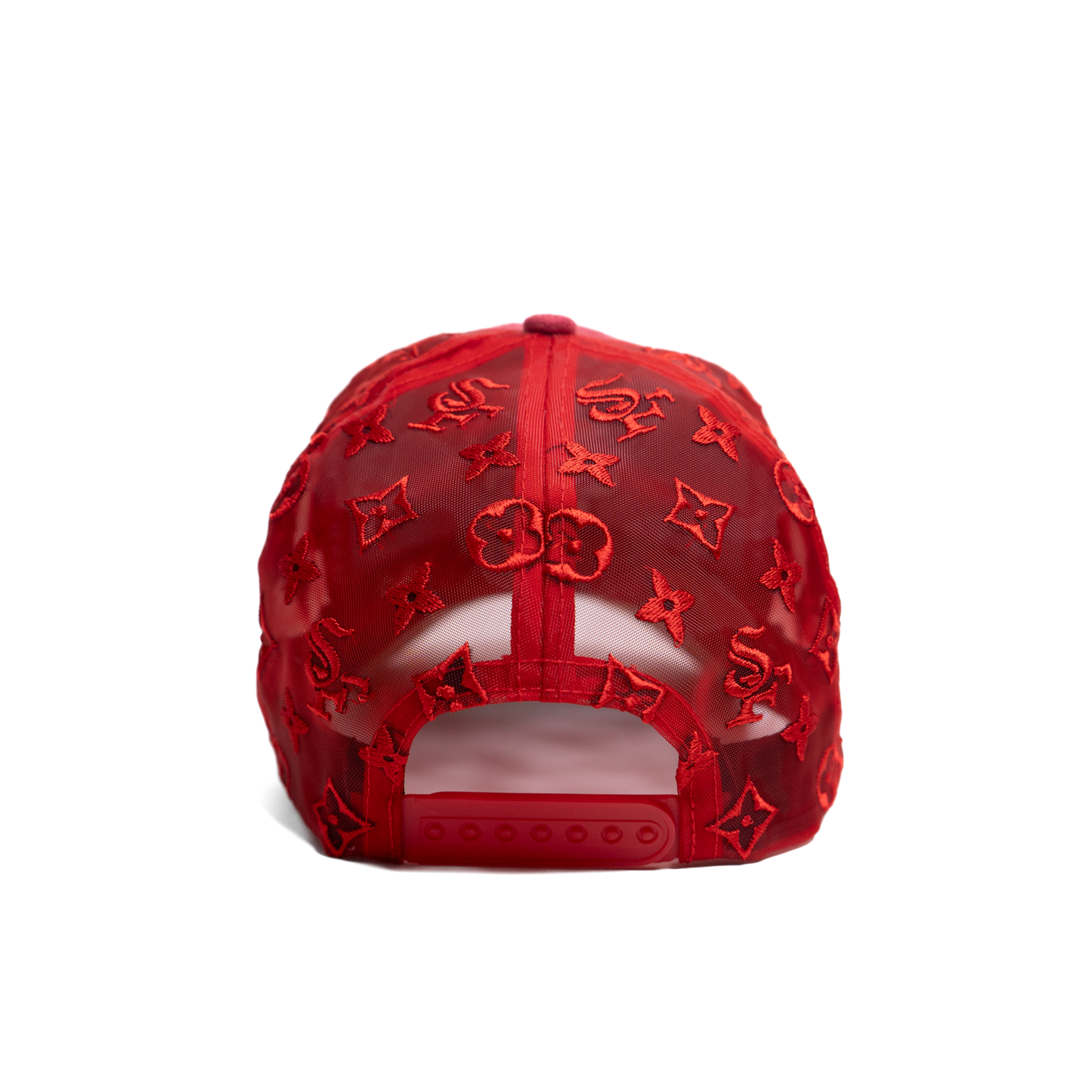 SF - Gorra roja con visera ajustable