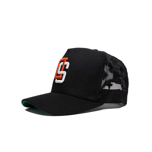 Gorra con monograma SD - Snapback negra