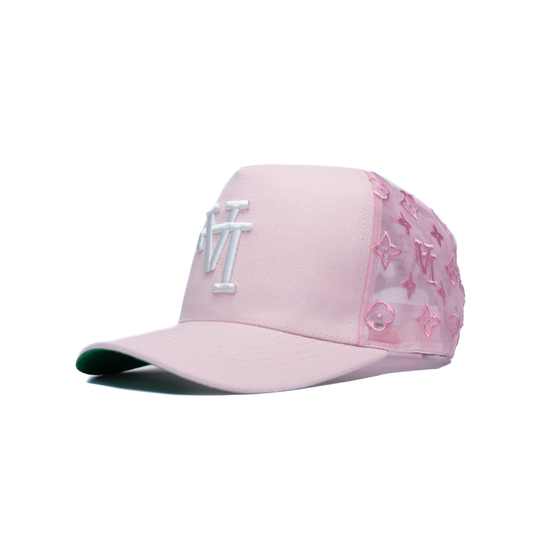 Gorra con visera ajustable LA Pink