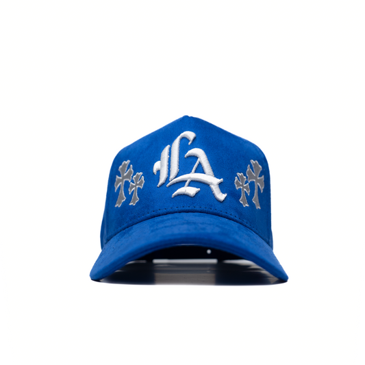 LA Cross - Gamuza azul