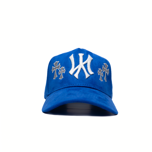 NY Cross - Gamuza azul