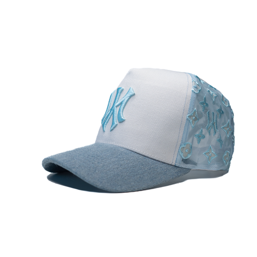 NY - Gorra vaquera azul Snapback