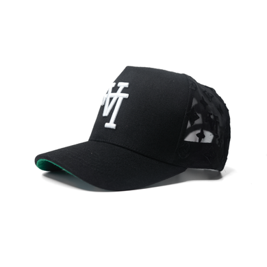 LA - Black Monogram Snapback