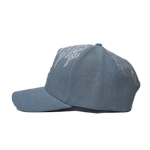 Load image into Gallery viewer, P Denim Flames - Snapback