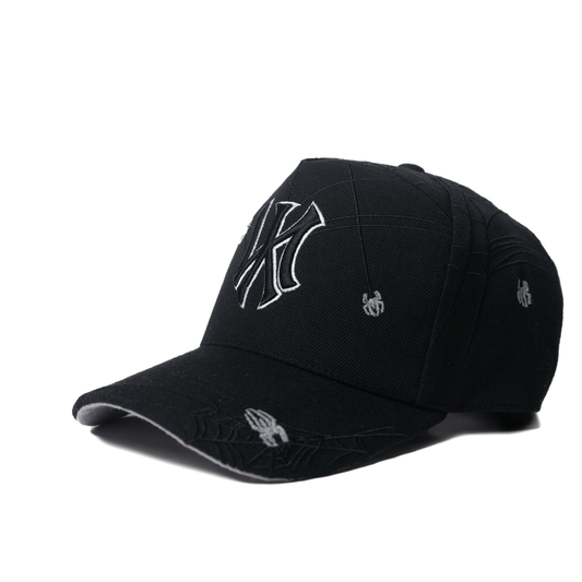 P Denim Flames - Gorra con visera ajustable