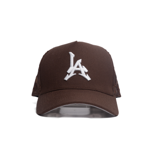 LA Monogram - Brown Snapback