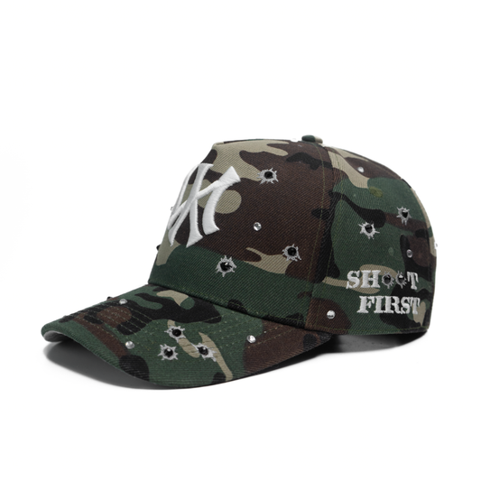 NY Camo - Crystal SnapBack