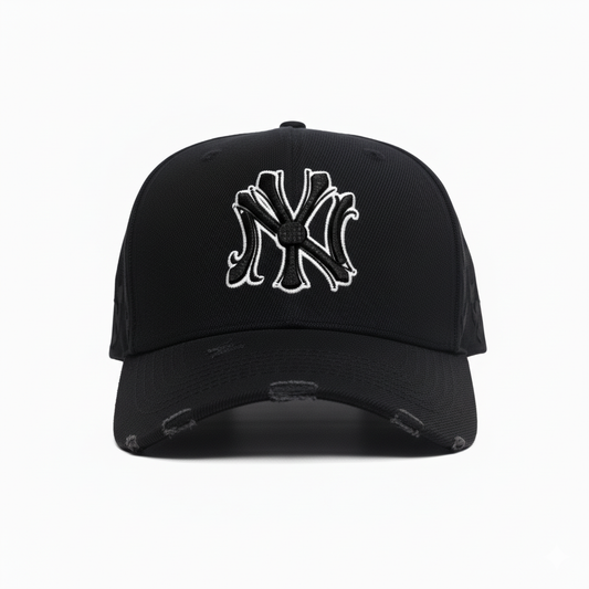 Gorra con monograma morado de Los Ángeles - Snapback