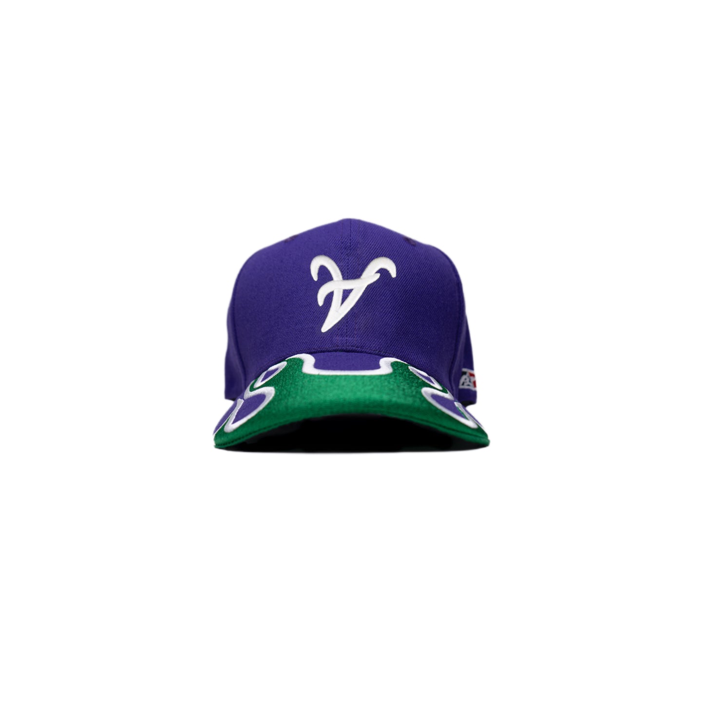 Gorra con visera ajustable de los Atlanta Purple Flames
