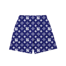 Load image into Gallery viewer, NY Monogram - Purple Mesh Shorts [ PRE- ORDER ]
