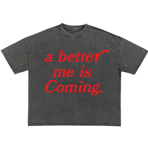 A better me - Red / Vintage Tee