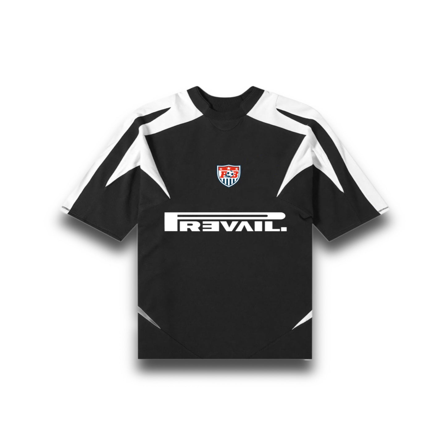 Prevail Soccer Jersey - Black
