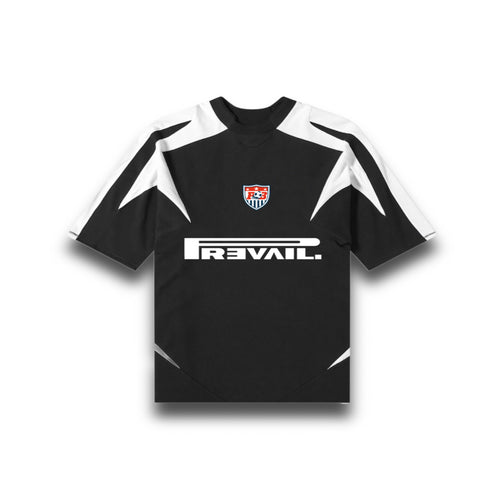 Camiseta de fútbol Prevail - Negra