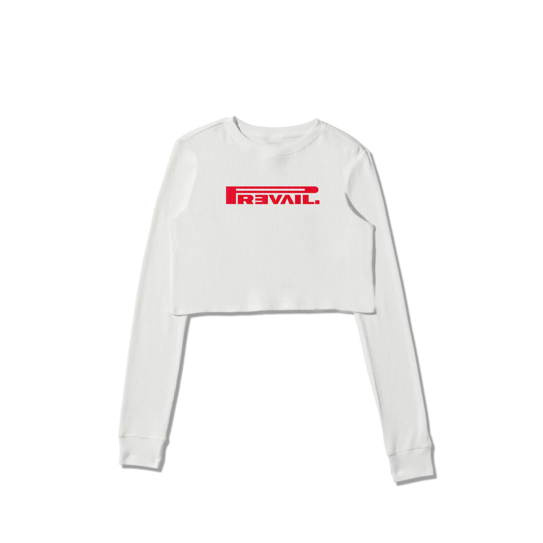 Prevail Tyres - Cropped White Thermal