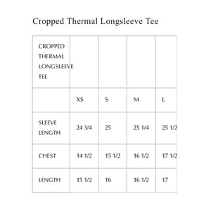 Prevail Tyres - Cropped White Thermal