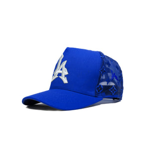 LA - Gorra azul tipo snapback