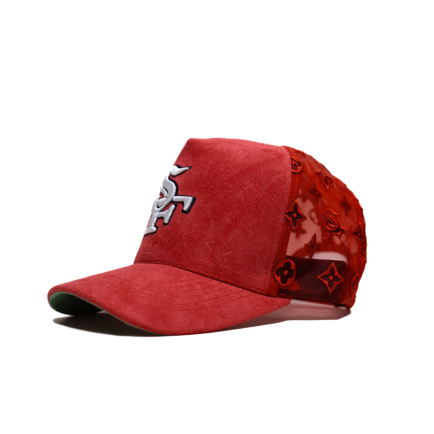 SF - Gorra roja con visera ajustable