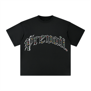 Prevail Rhinestone - Black Tee