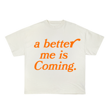 Load image into Gallery viewer, Better Me Orange - Cream Tee