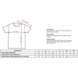 Through the Flames Black  - Ash Grey Tee