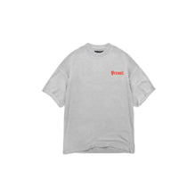 Load image into Gallery viewer, Through the flames - Ash Grey Tee