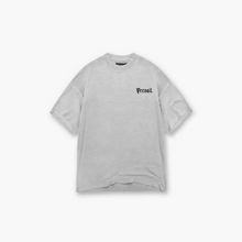 Load image into Gallery viewer, Through the Flames Black  - Ash Grey Tee