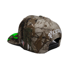 Load image into Gallery viewer, A’s Camo Green Flames - Snapback [PRE-ORDER]