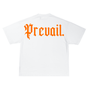 OE Orange - White Tee