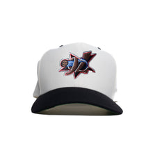 Load image into Gallery viewer, 76ers - Cream/Black Snapback