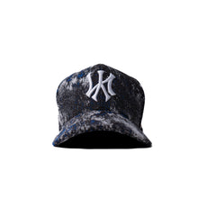 Load image into Gallery viewer, NY - Texture Wool Black Snapback