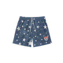 Load image into Gallery viewer, Denim Stars - Mesh Shorts