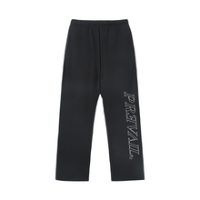 Load image into Gallery viewer, TM Stencil - Black Sweatpants