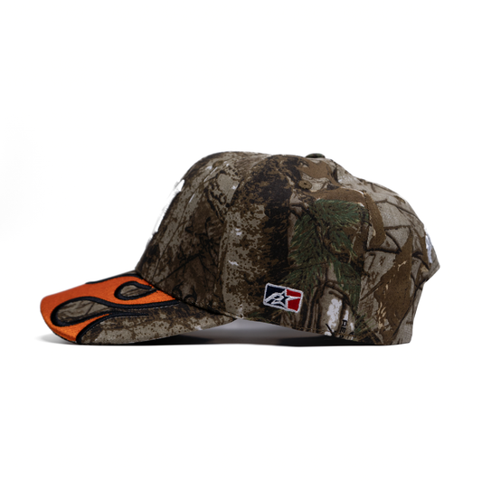 P Camo Flames - Snapback