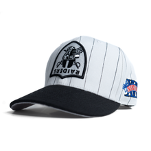 Load image into Gallery viewer, Raiders Pin Stripe - Snapback